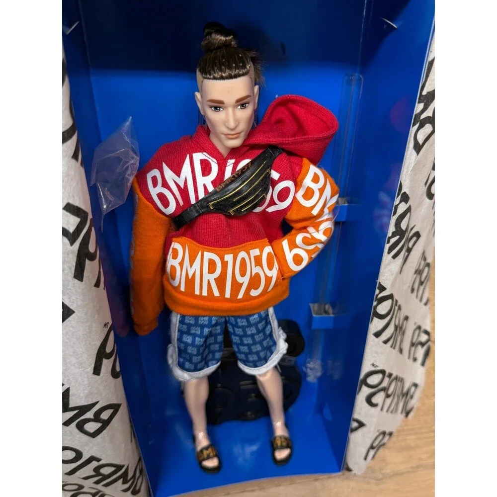 Barbie BMR1959 Bold Logo Hoodie & Basketball Shorts 2019 Collector Doll - New!